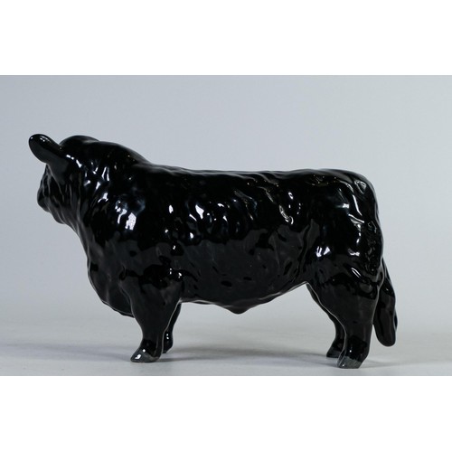 780 - Beswick black Galloway bull 1746A.