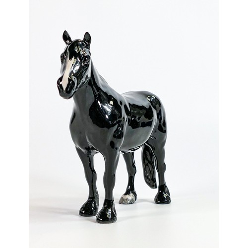 802 - Beswick black Dales pony 1671