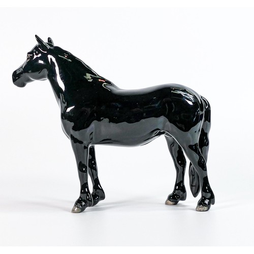 804 - Beswick model of a Fell pony in black gloss 1647