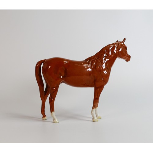 813 - Beswick chestnut Arab Bahram horse 1771