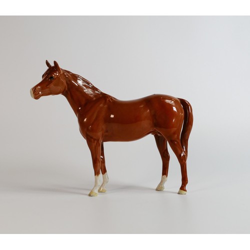 813 - Beswick chestnut Arab Bahram horse 1771