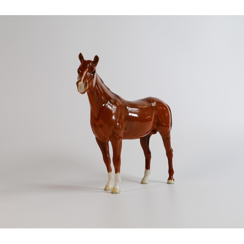 813 - Beswick chestnut Arab Bahram horse 1771