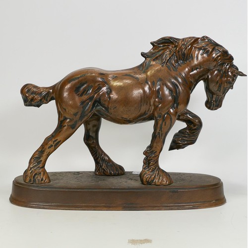 814 - Beswick Connoisseur Spirit of Earth 2914 in the Britannia Bronze.