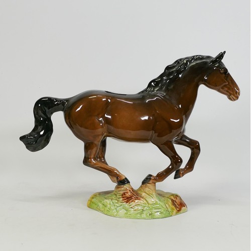 815 - Beswick galloping brown horse 1374