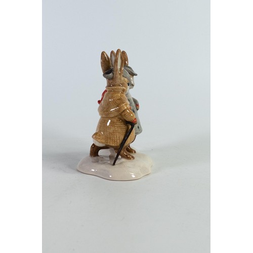 873 - Beswick Beatrix Potter Two Gentleman Rabbits, BP-11a, with box