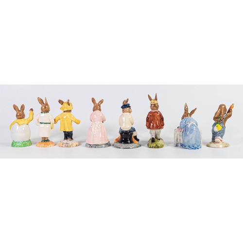 906 - Royal Doulton Bunnykins figures consisting of Mothers Day, New Baby, Gardener, Fisherman, Mother and... 