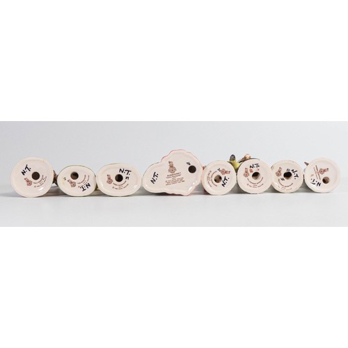 918 - Royal Doulton Bunnykins figures consisting of Polly, Tom, Harry, Family Photograph Colourway, School... 