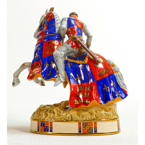 930 - Royal Doulton miniature figure Henry V at Agincourt HN5656 from the HN Icons series, limited edition... 