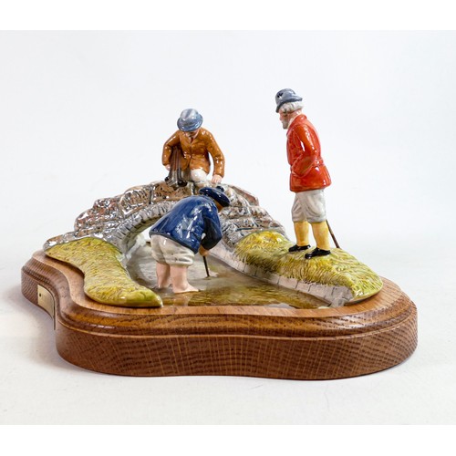 935 - Royal Doulton golfing tableau figure 