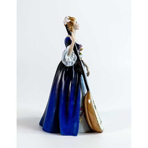 952 - Royal Doulton limited edition figurine Chitarrone HN2700 from the Lady Musicians series. Boxed with ... 