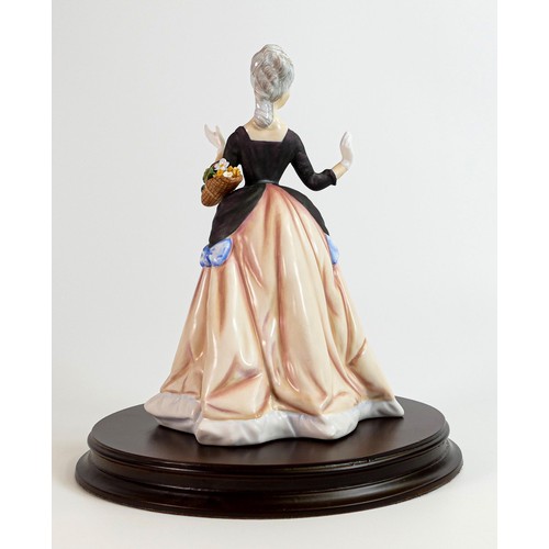 962 - Royal Doulton figure Flower Arranging HN3040, from the Gentle Arts series, limited edition, in velve... 