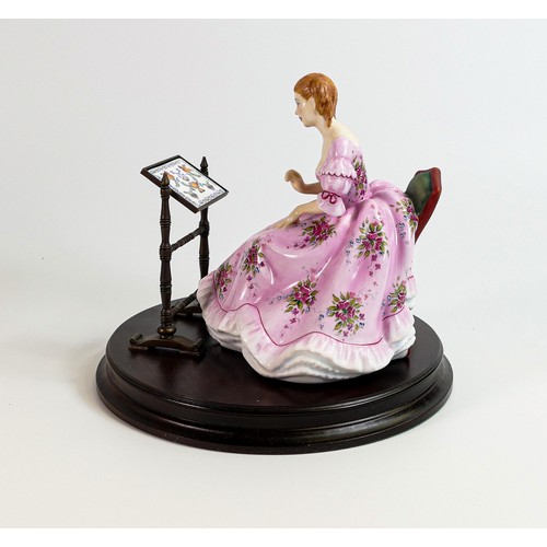 964 - Royal Doulton figure from the Gentle Arts series, 'Tapestry Weaving' HN3048. In original box with wo... 