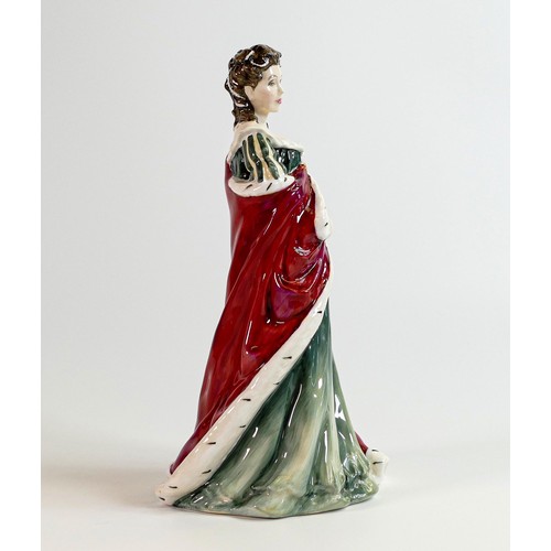 969 - Royal Doulton limited edition figure from the Queens of the Realm Queen Anne HN3141 boxed with certi... 