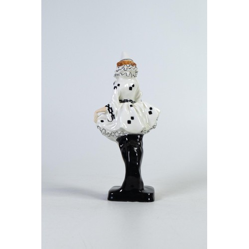 1033 - Royal Doulton early figure Pierrette HN644, impressed date for 1926 some slight crazing to right ank... 