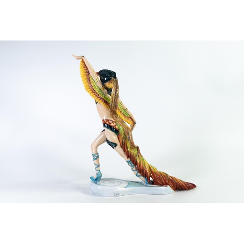 1042 - Royal Doulton prestige figure Red Chiquita HN5133, limited edition from the carnival collection, h.3... 