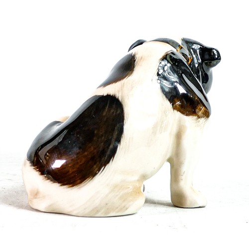 1065 - Rare Royal Doulton seated Bulldog HN881. Circa 1940, height 7cm.