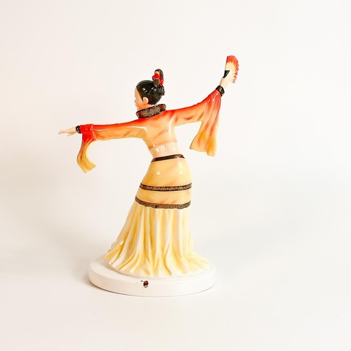 1170 - Royal Doulton Chinese Fan Dance Collection Limited edition figurine HN5568