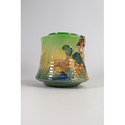 1245 - Royal Doulton Aquatic embossed Series ware vase 