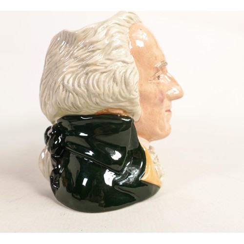 1258 - Royal Doulton large character jug George Washington D6965 from The Presidential Series