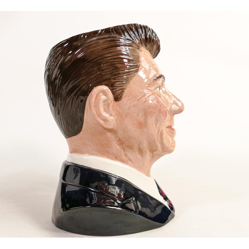 1262 - Royal Doulton large character jug Ronald Reagan D6718