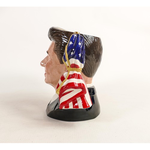 1262 - Royal Doulton large character jug Ronald Reagan D6718