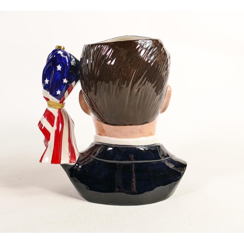 1262 - Royal Doulton large character jug Ronald Reagan D6718