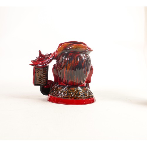 1267 - Royal Doulton large Flambe character jug Confucius D7003 limited edition, boxed with cert