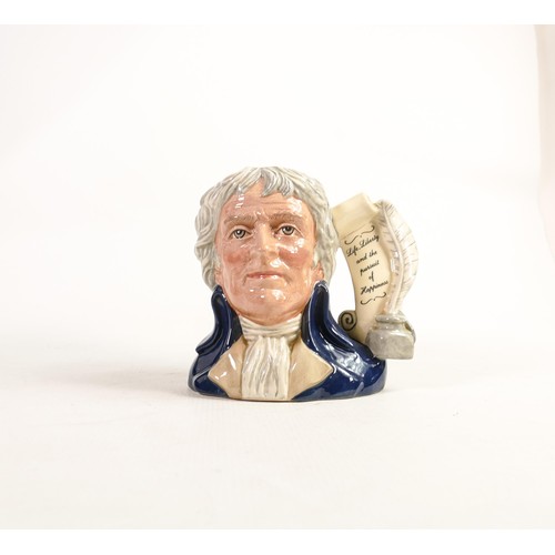 1273 - Royal Doulton large character jug Thomas Jefferson D6943, limited edition