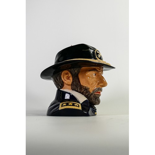 1325 - Royal Doulton scarce large character jug General Sherman D7295, limited edition of 100 for UKI ceram... 