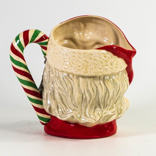 1351 - Royal Doulton large character Jug Santa Claus D6840, with candy cane handle, made in limited edition... 