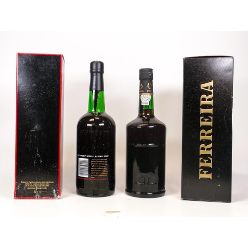 1386 - Two boxed bottles of Port to include Cockburns Special Reserve Port and Ferreira Quinta Do Porto 10 ... 