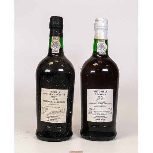 1388 - Two bottles of Port to include Mitchell Colheita 1977 Port and Mitchell Vintage Character Port (2)