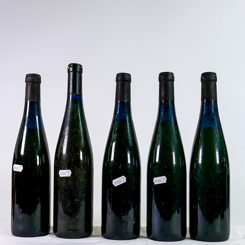 1408 - Four 70cl bottles 1982 Rudesheimer Rosengarten 1986 Ferdinand Pieroth (white wine) & similar 1992 (5... 