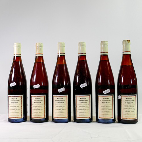 1411 - Six 750ml bottles 1973 Ferdinand Pieroth Novaj Ausbruch Gewurztraminer, Hungarian wine