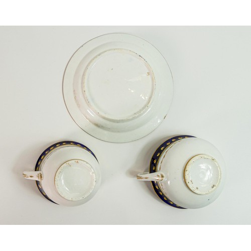 1472 - 19th century Coalport True trio Pattern 629 (3)