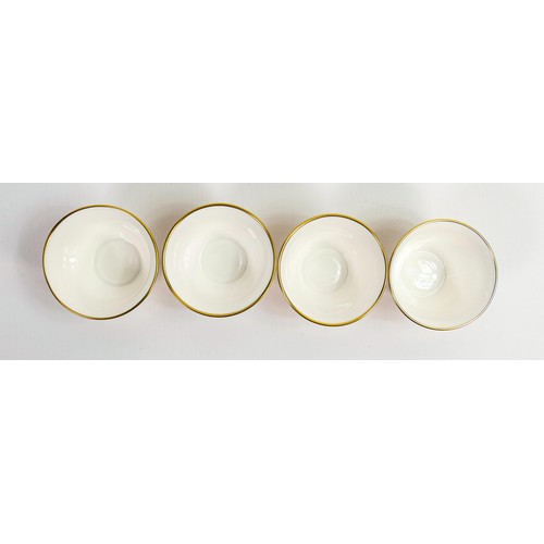 1643 - De Lamerie Fine Bone China heavily gilded tea bowls, specially made high end quality items, made in ... 