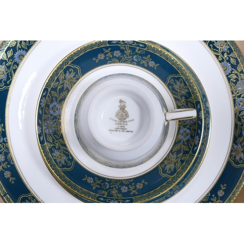 1748 - Royal Doulton Carlyle pattern tea, coffee & dinner ware to include dinner plates, tureens, trios cof... 