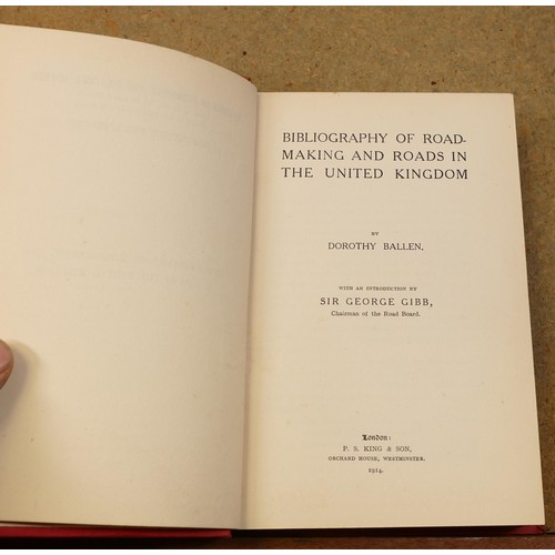 1949 - 13 x building, roads and related books includes Building laws New York 1946 3 vols, Dictionary of En... 