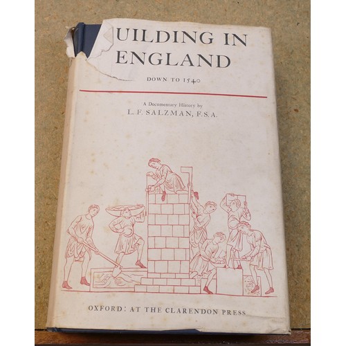 1949 - 13 x building, roads and related books includes Building laws New York 1946 3 vols, Dictionary of En... 