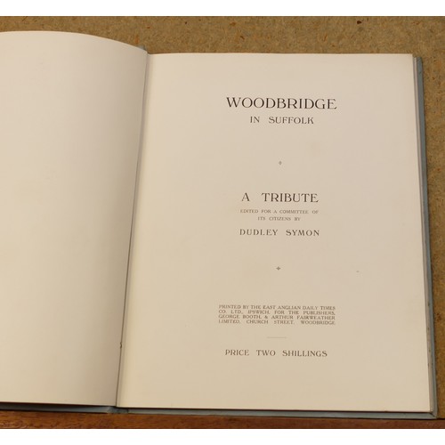 1951 - 38 x books on Suffolk and Eastern England, as photographed, dating from the 18th century.