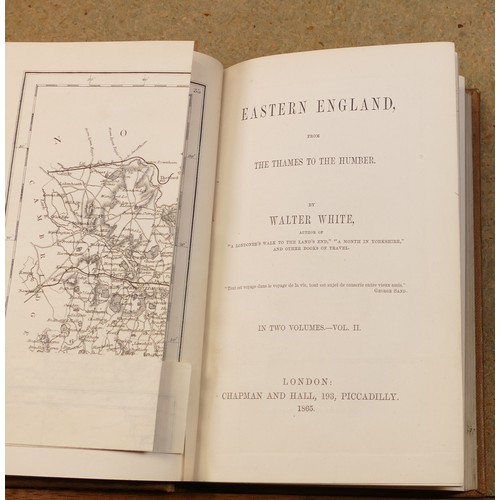 1951 - 38 x books on Suffolk and Eastern England, as photographed, dating from the 18th century.