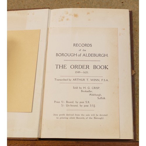 1951 - 38 x books on Suffolk and Eastern England, as photographed, dating from the 18th century.