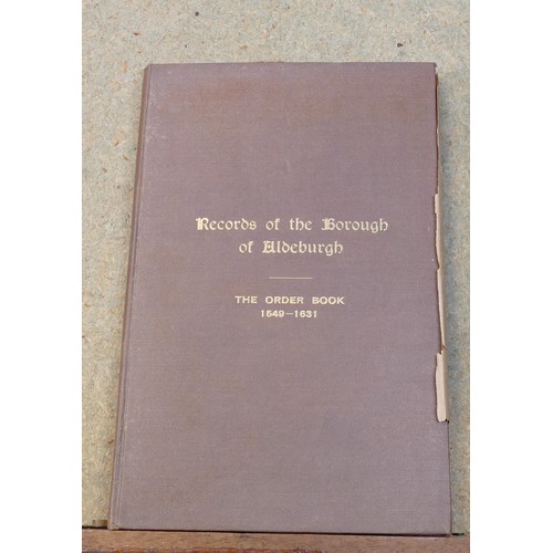 1951 - 38 x books on Suffolk and Eastern England, as photographed, dating from the 18th century.