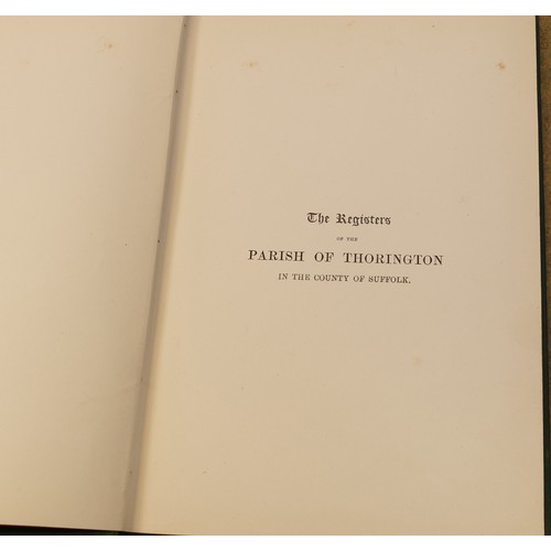 1951 - 38 x books on Suffolk and Eastern England, as photographed, dating from the 18th century.