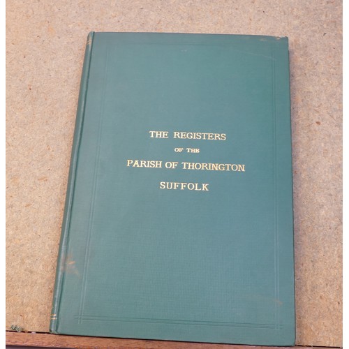 1951 - 38 x books on Suffolk and Eastern England, as photographed, dating from the 18th century.