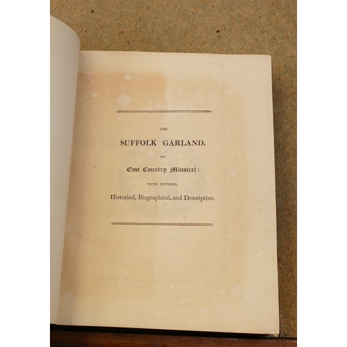 1951 - 38 x books on Suffolk and Eastern England, as photographed, dating from the 18th century.