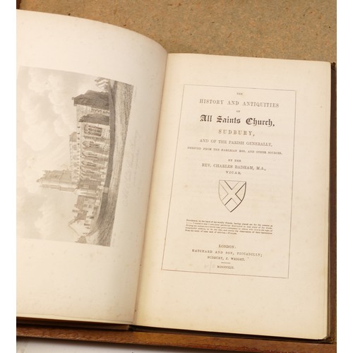 1954 - 24 x Books on Suffolk, East Anglia and associated areas - As photographed  (24)