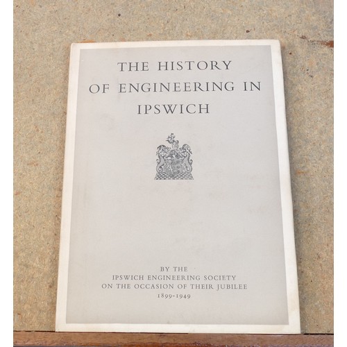 1956 - 22 x books relating to Ipswich, East Anglia and associated areas, as per photos.  Includes photo alb... 