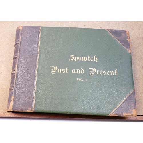 1956 - 22 x books relating to Ipswich, East Anglia and associated areas, as per photos.  Includes photo alb... 