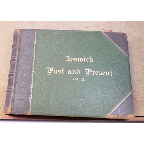 1956 - 22 x books relating to Ipswich, East Anglia and associated areas, as per photos.  Includes photo alb... 